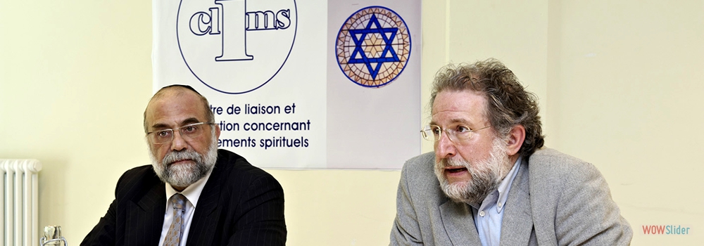Le grand rabbin Dayan et le pasteur Basset - 'Universalisme dans le judaïsme - juin 2010